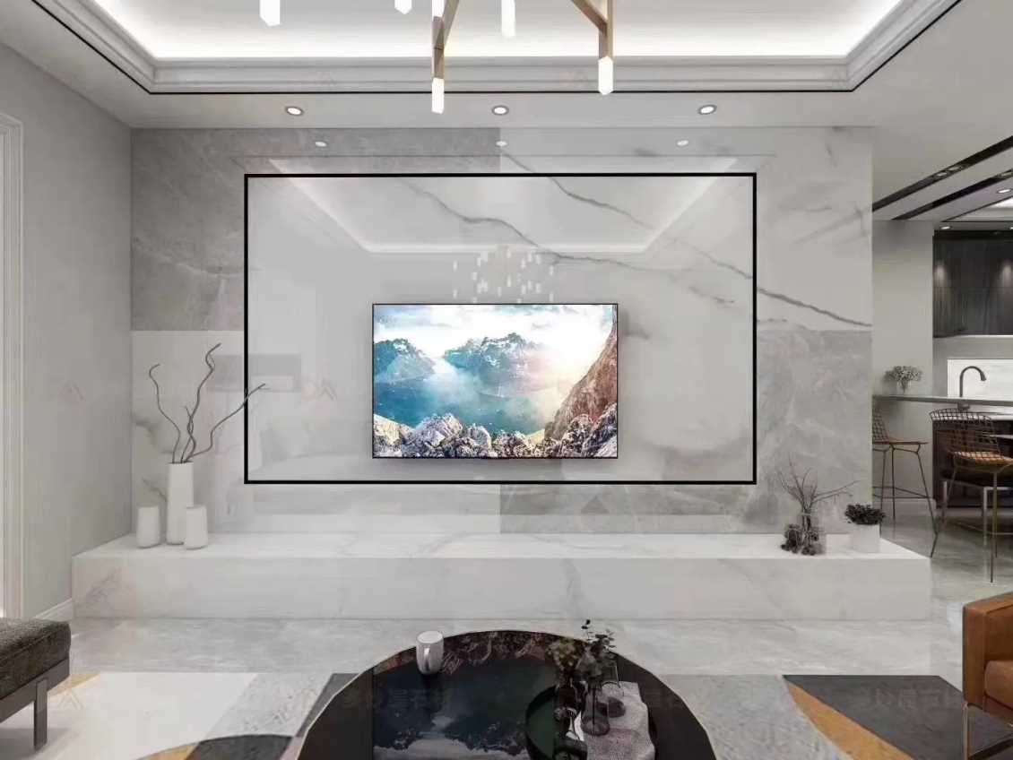 为电视背景墙增加格调的福州艺术壁材